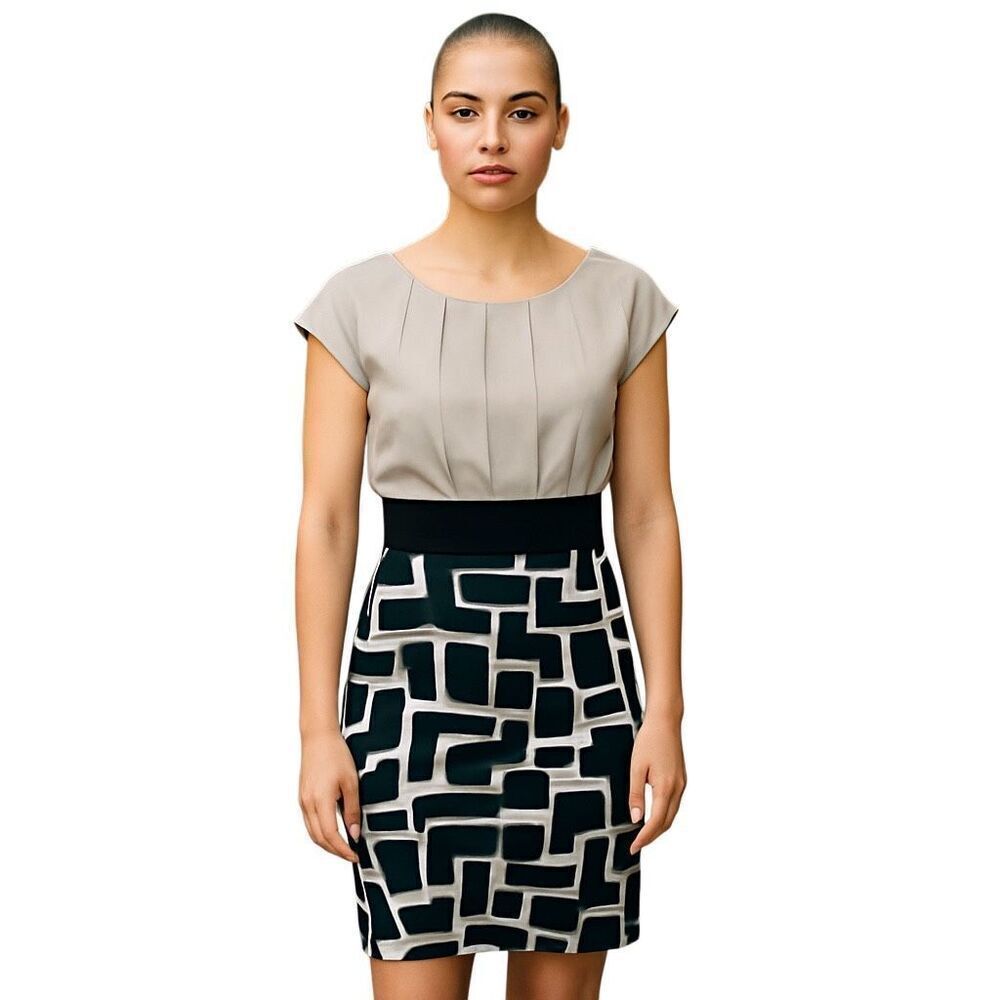 ALYX Sleeveless Geometric Design Dress 16